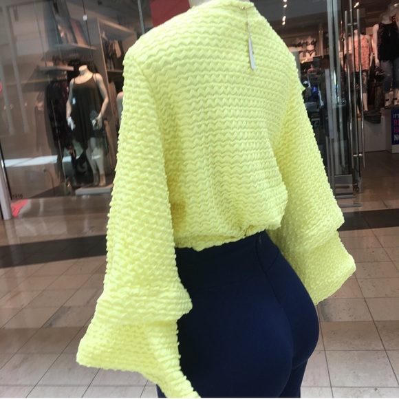 Tops - NEW! Hello Dramatic Sleeve Top